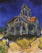 Vincent Van Gogh The Church of Auvers-sur-Oise oil on canvas